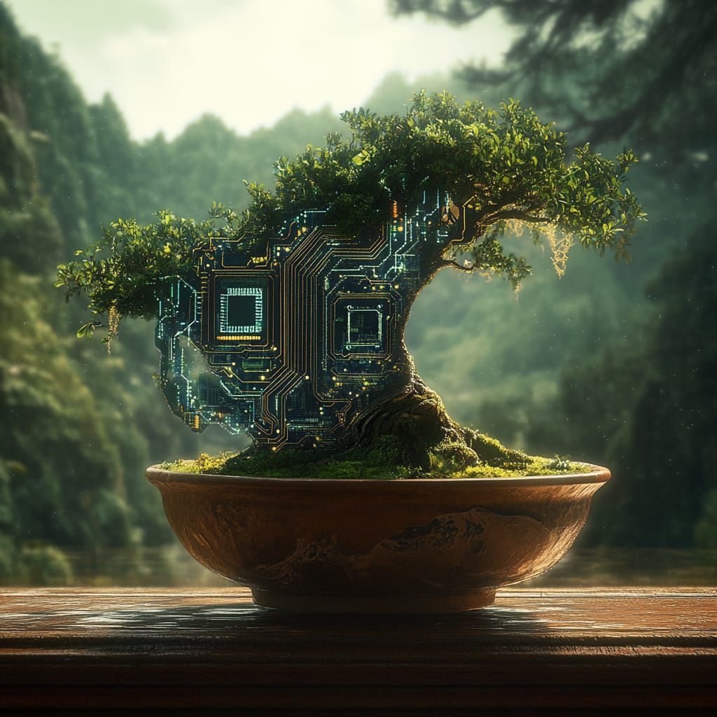 Circuit Board Bonsai