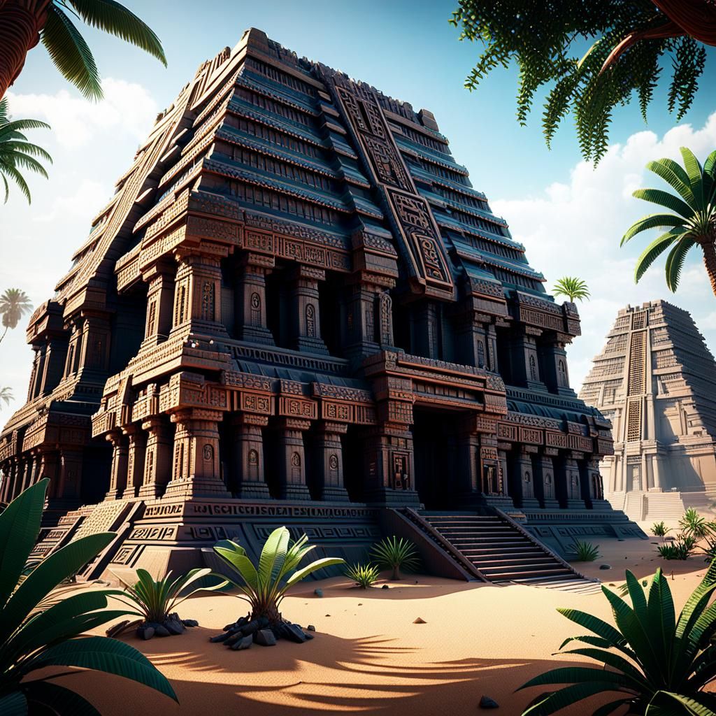Lost temple of the jungle