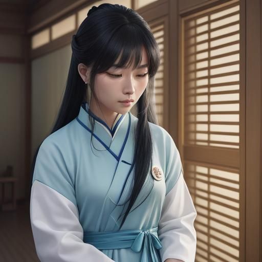 Nomads Ride Mammoths Through Icy Forest