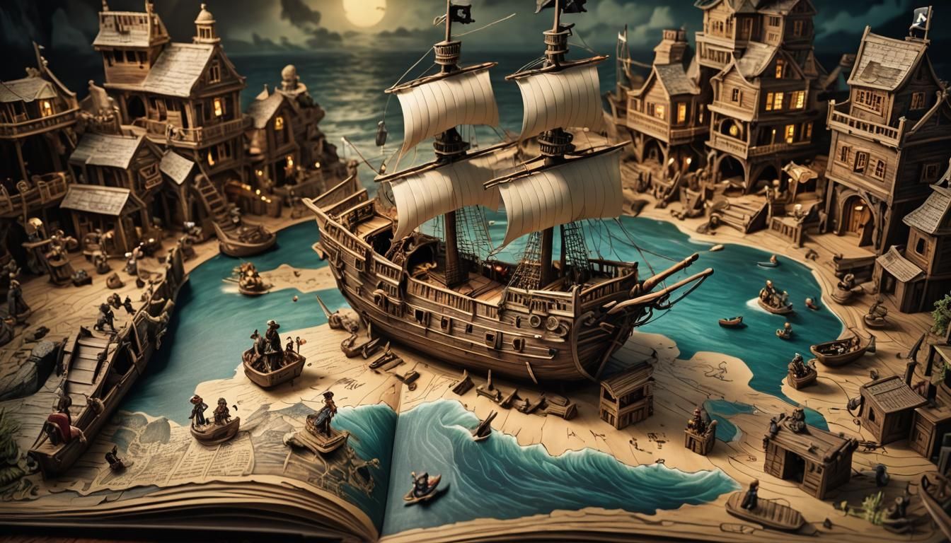 Pirate Adventures right out of a storybook