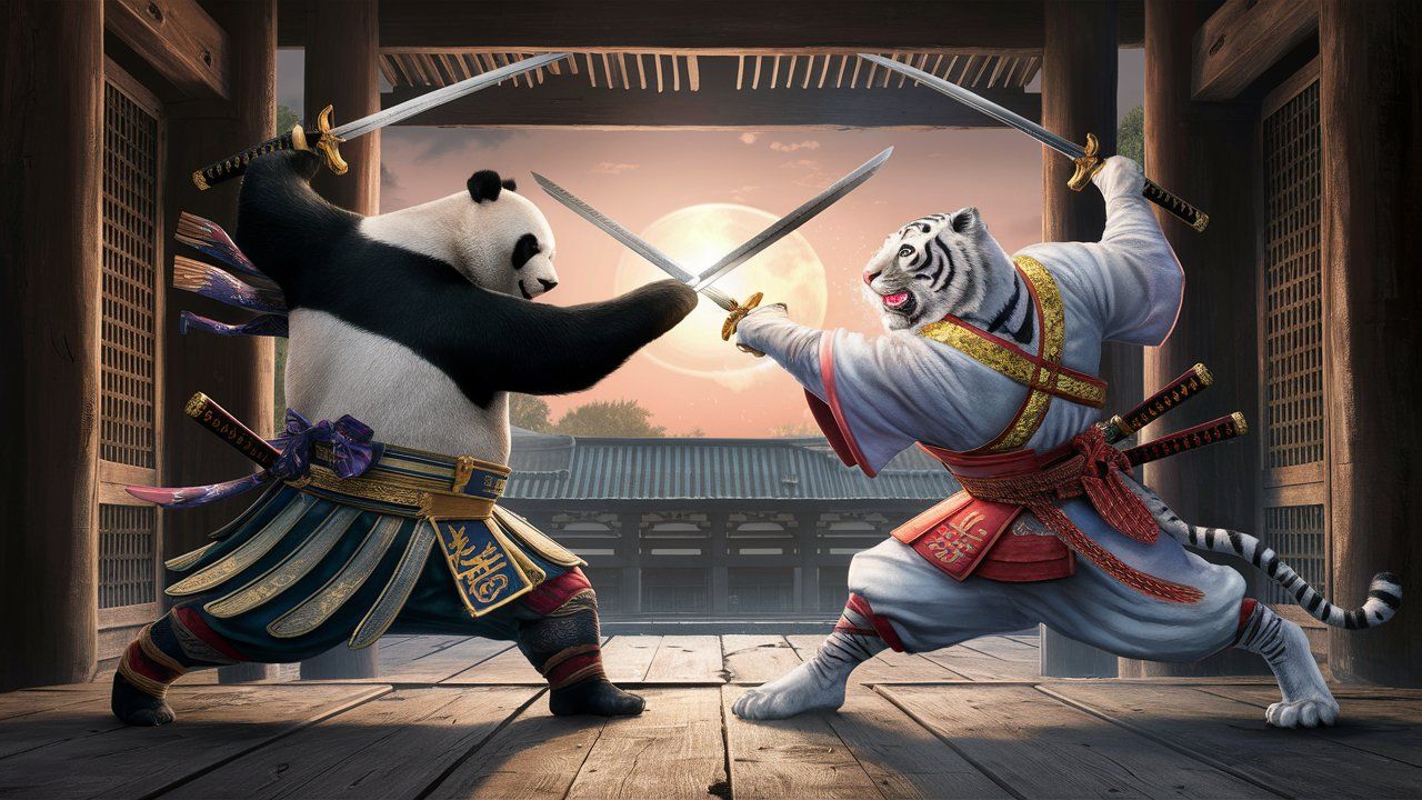 panda tiger 2
