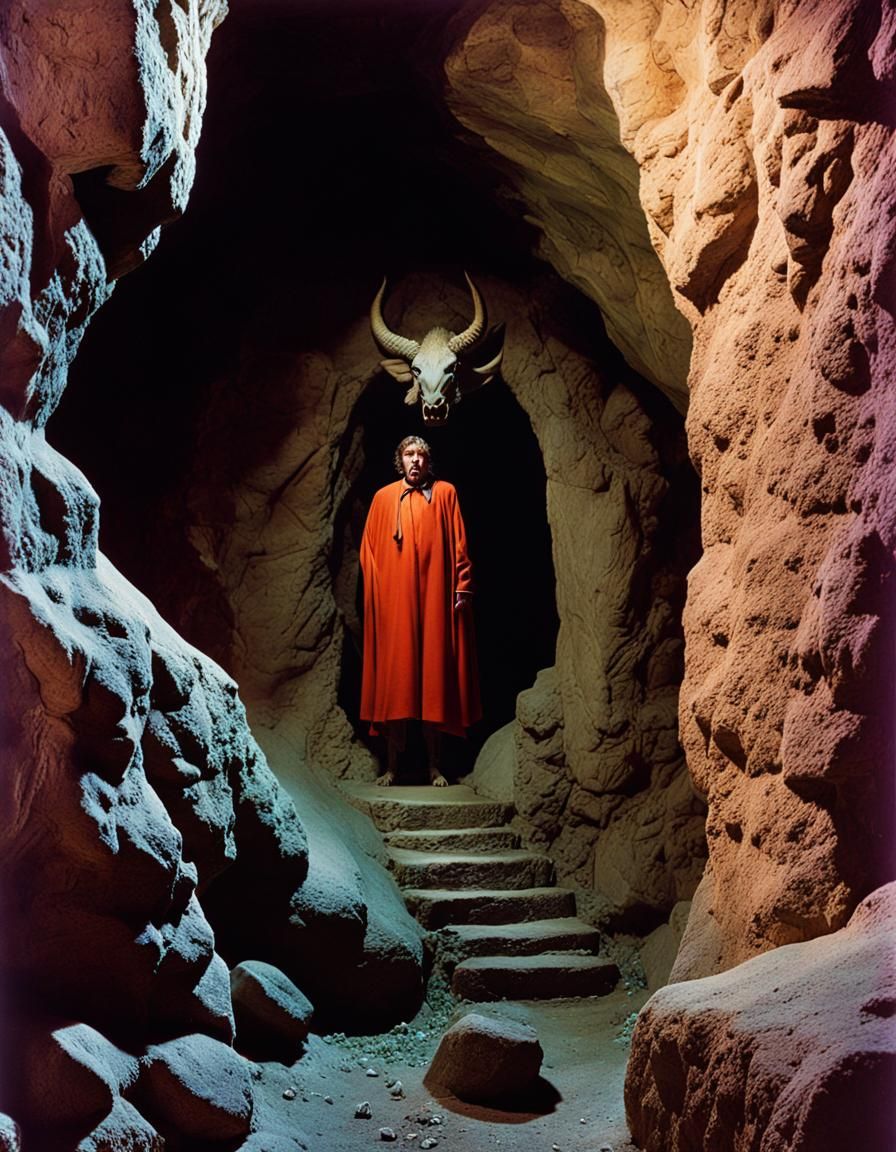 the cave