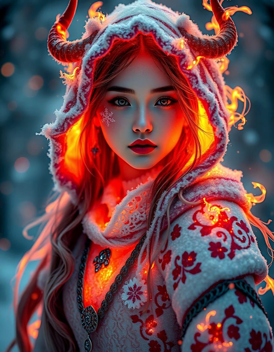 Ice & Fire Hybrid Demon 9