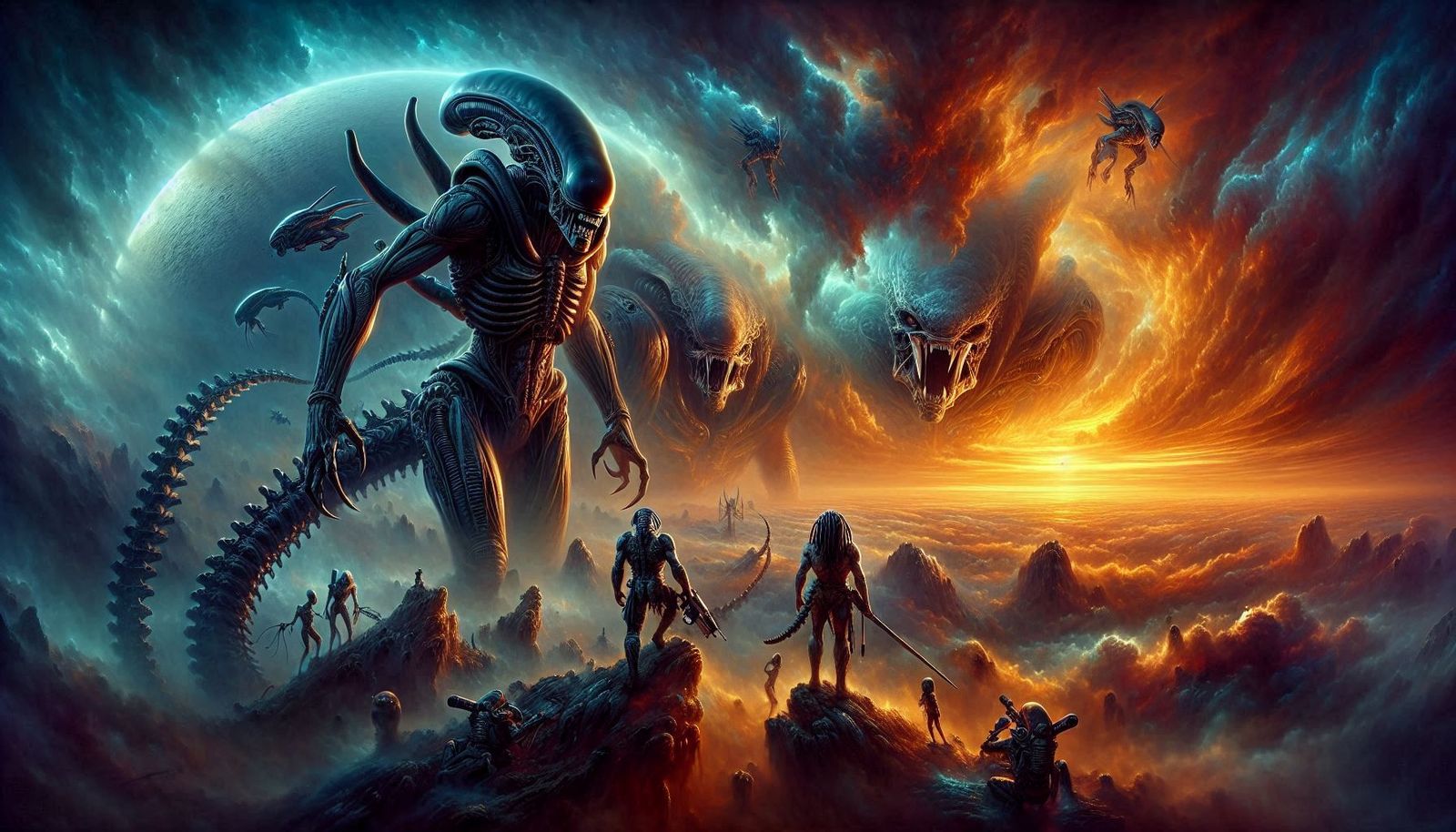 Alien Invasion on the Predator Planet 05
