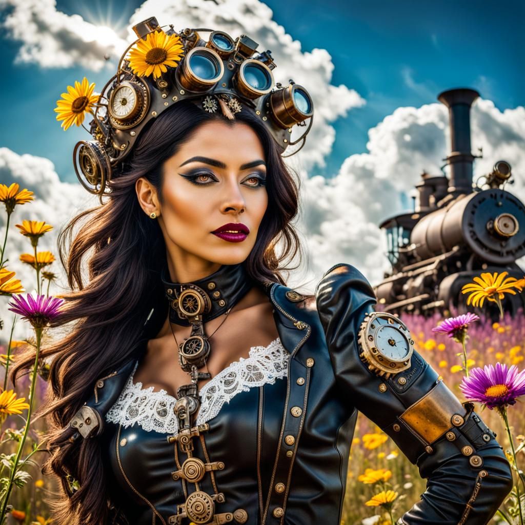 A beautiful woman