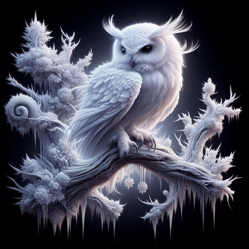 Snow owl