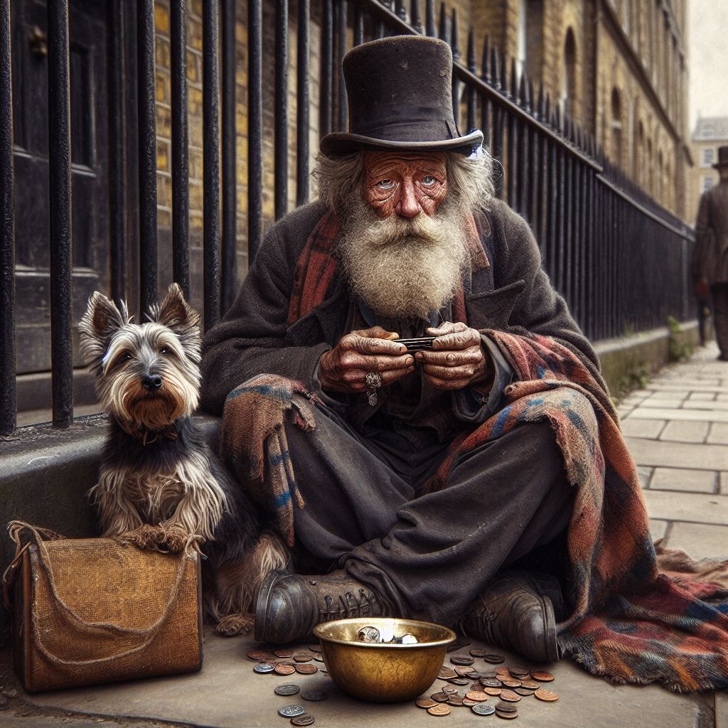 'Just Me, Scamp and the Harmonica'