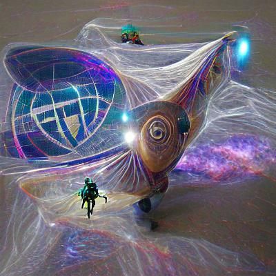 Inter-planar traveler arrives in our dimension