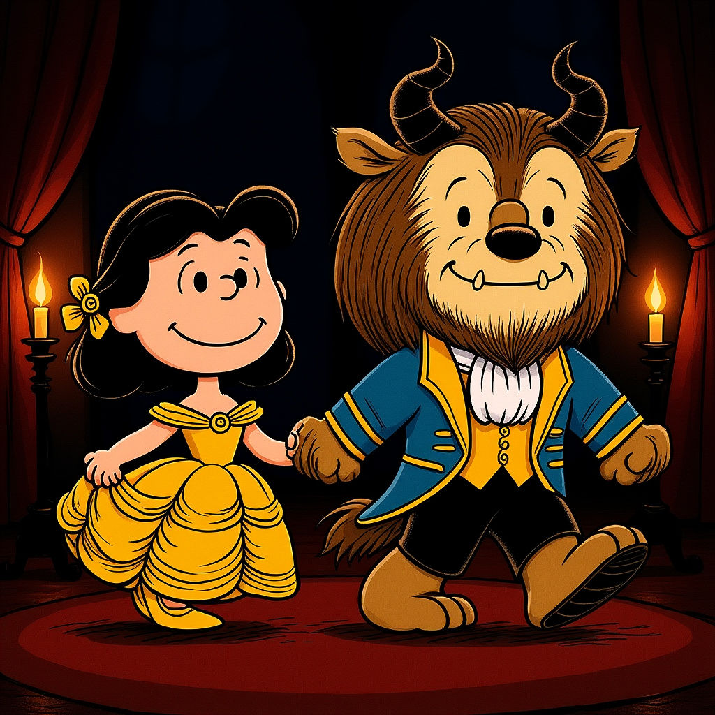 Charles Schulz's Beauty and the Beast