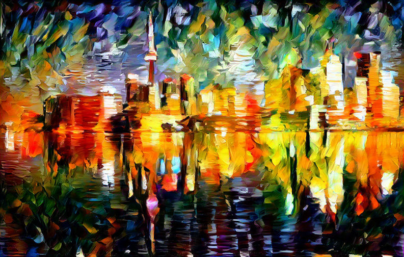 A Piece  of Colorful City