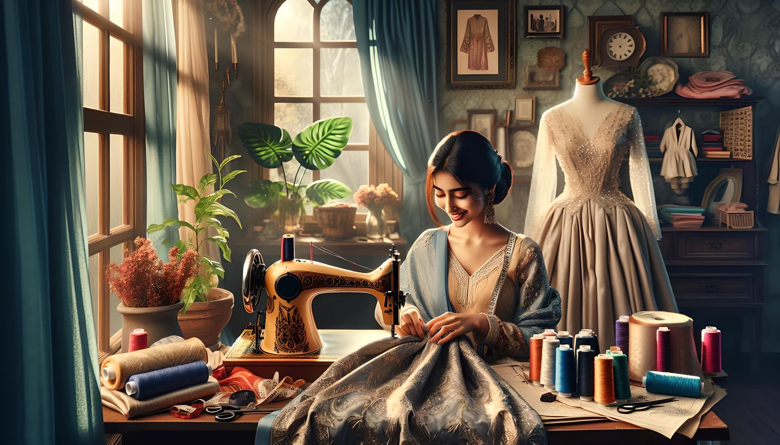 Sewing Magic  by @Pau Poe