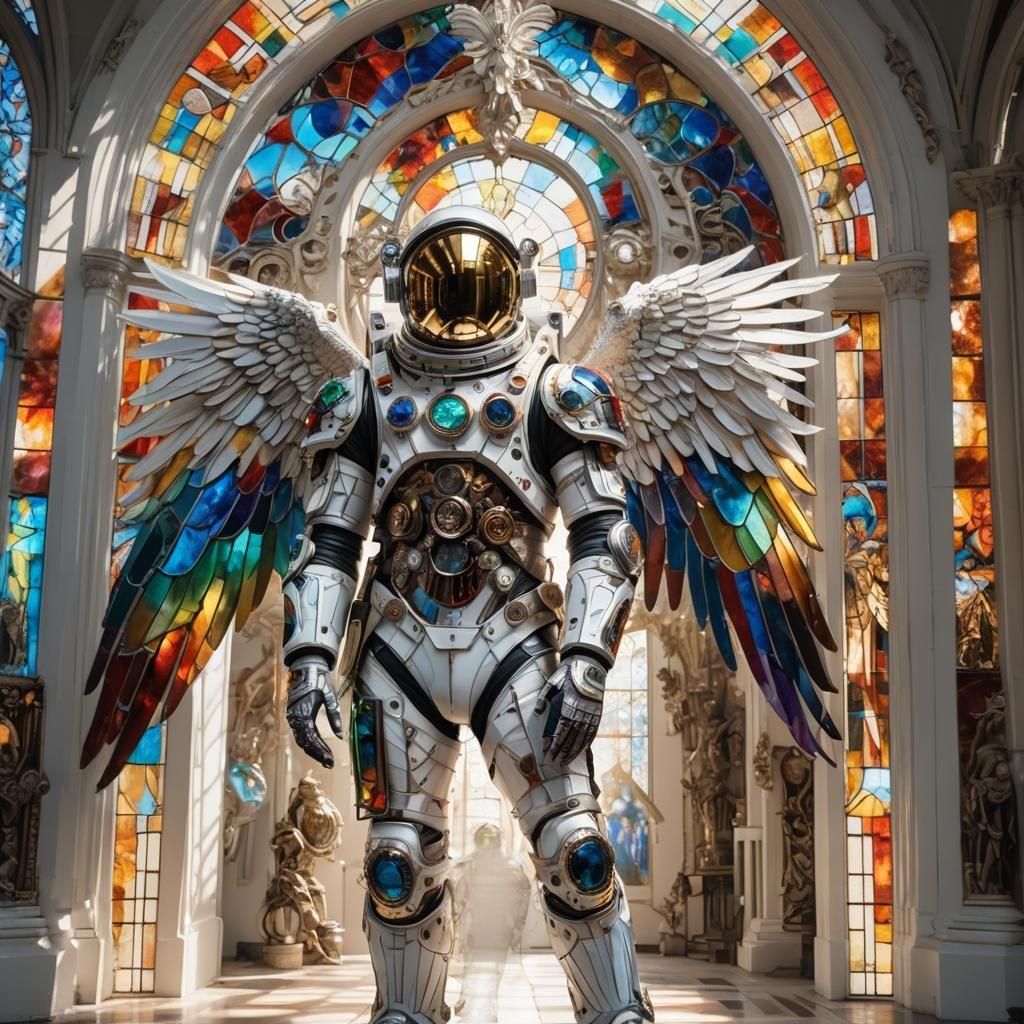 biomechanical astronaut