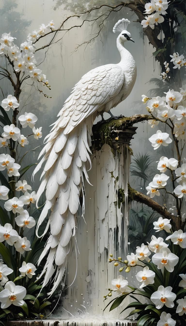 White Peacock  by @kauri