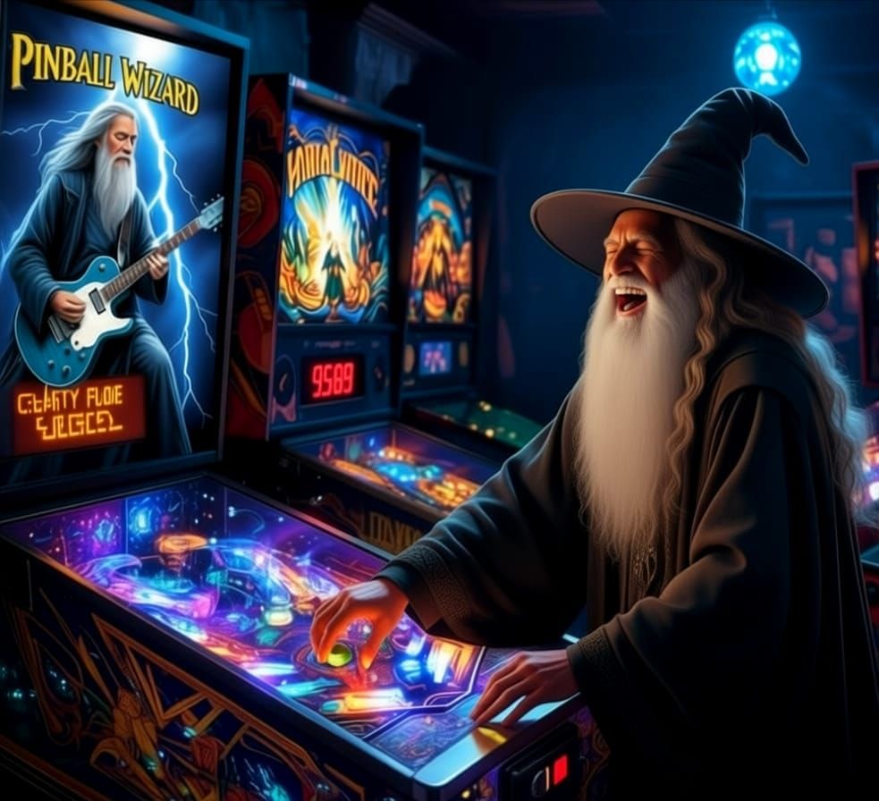 Pinball Wizard  by @Shywolf