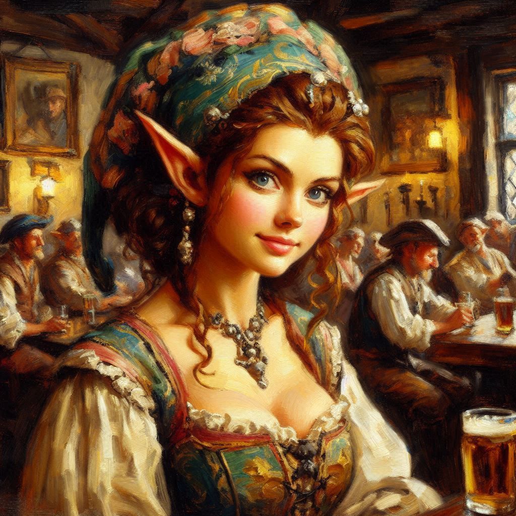 Elf in a Tavern