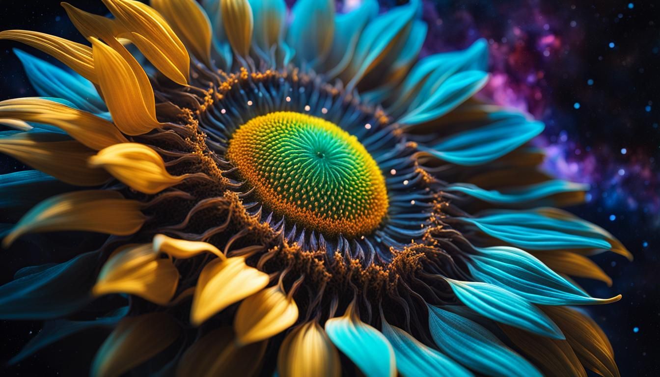 Flower of the sun.  by @Real Courte