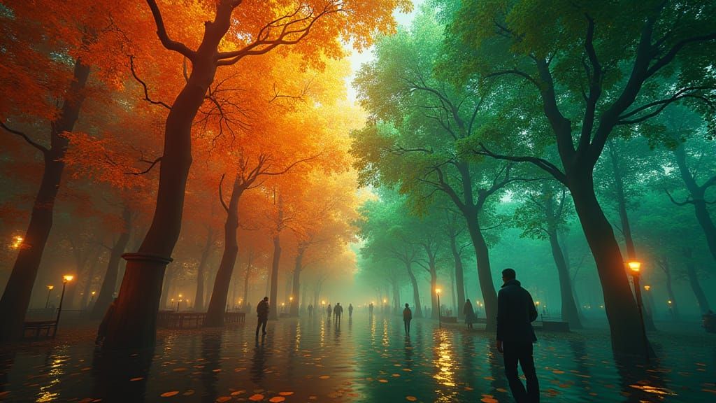 only neon green and neon orange     by @Solfreedom