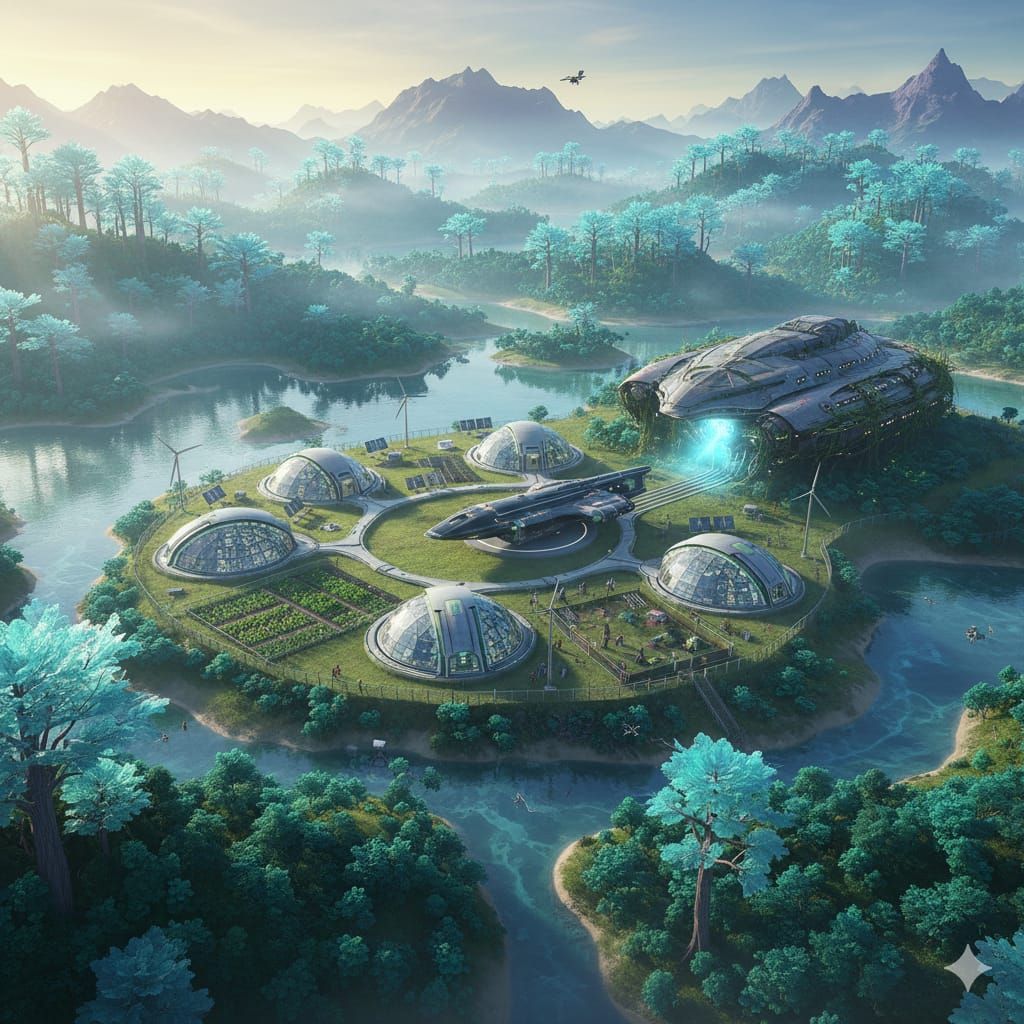 Exo-Planet Settlements...