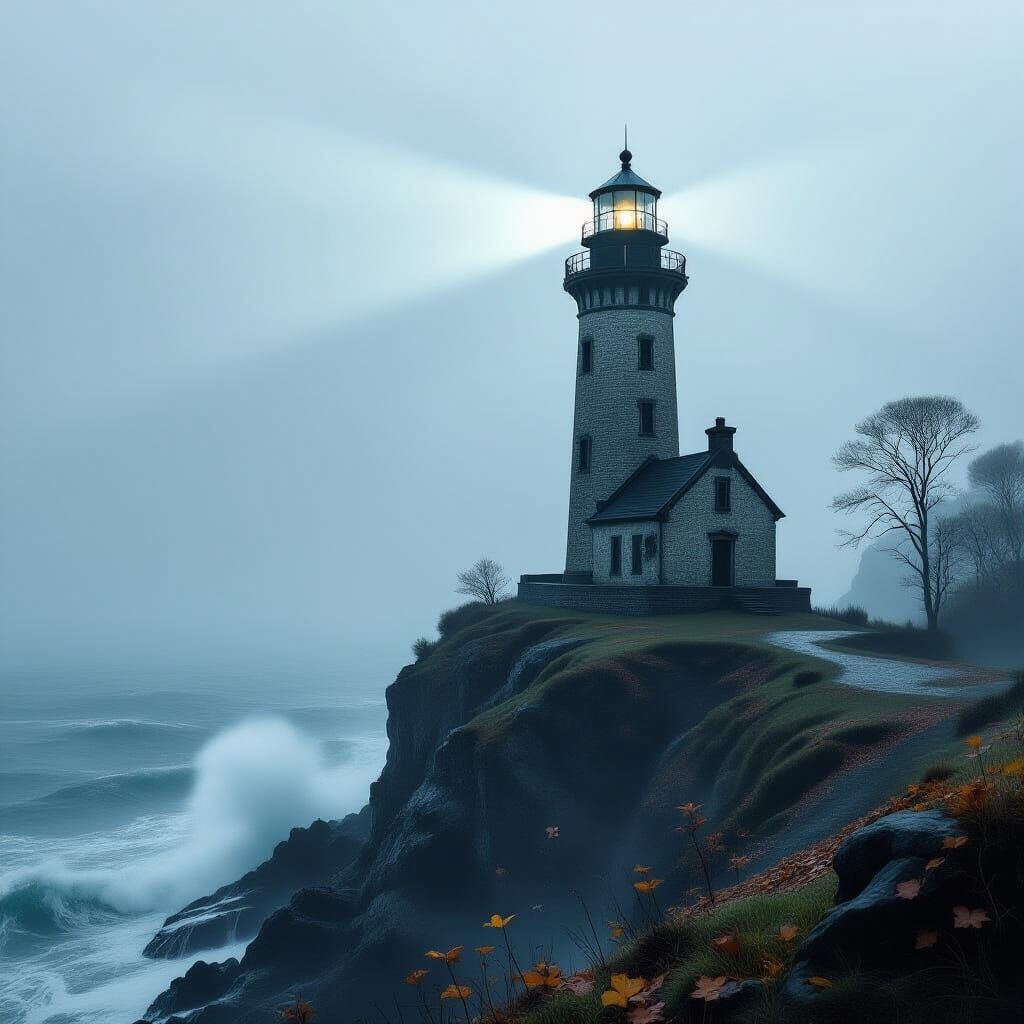 A lighthouse