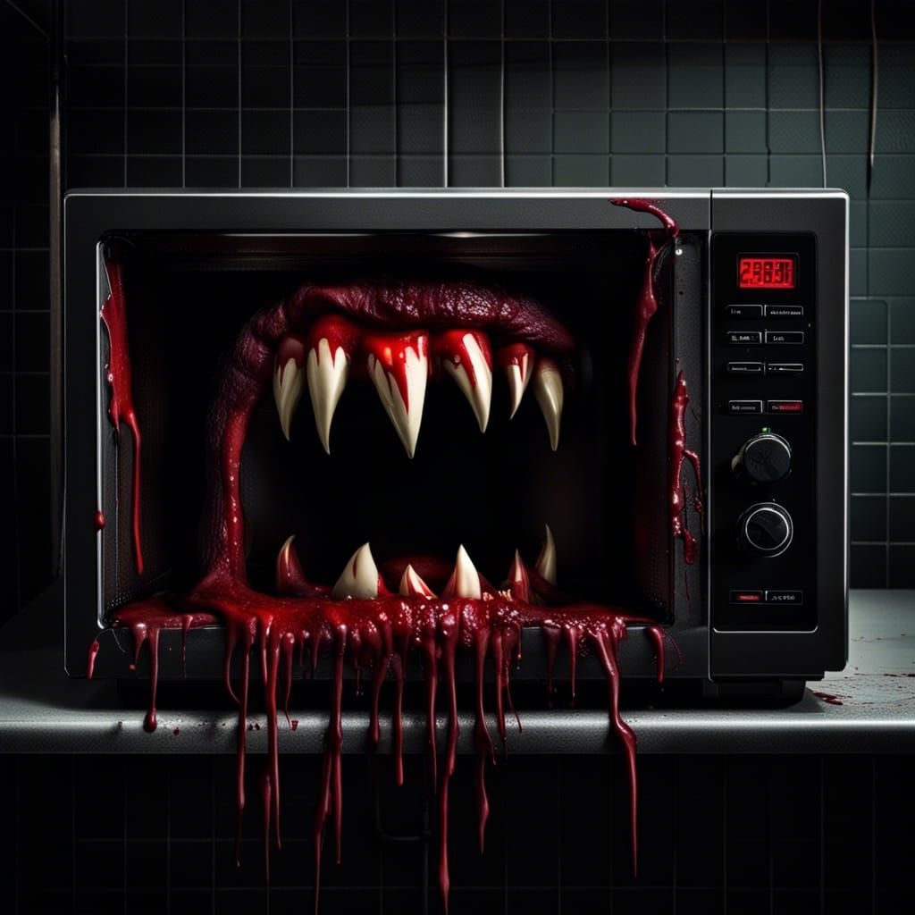 The microwave oven from Hell  by @McEmbola 