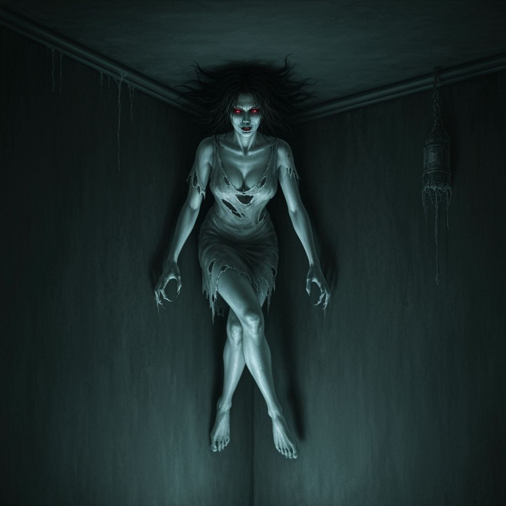 Ghost in abandoned home