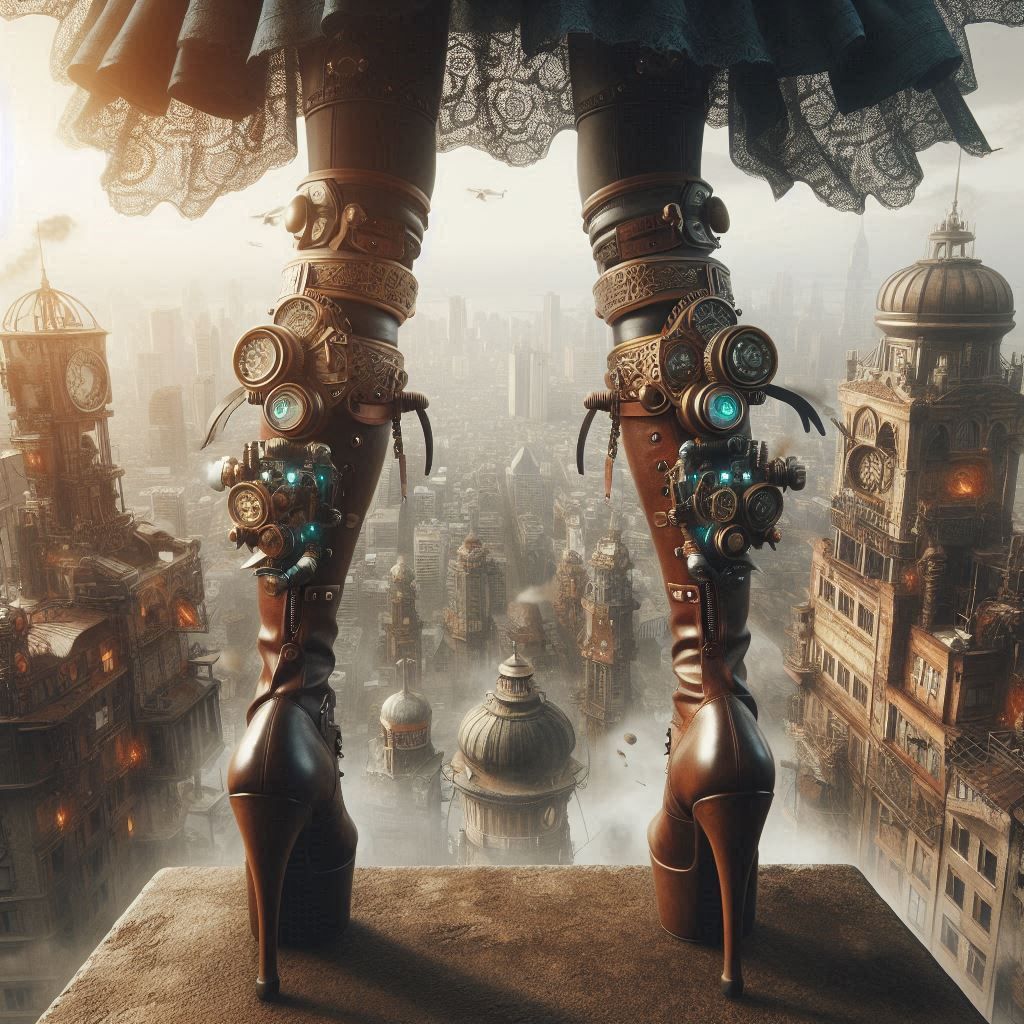 Steampunk city
