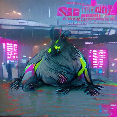 Big ugly stinky creature