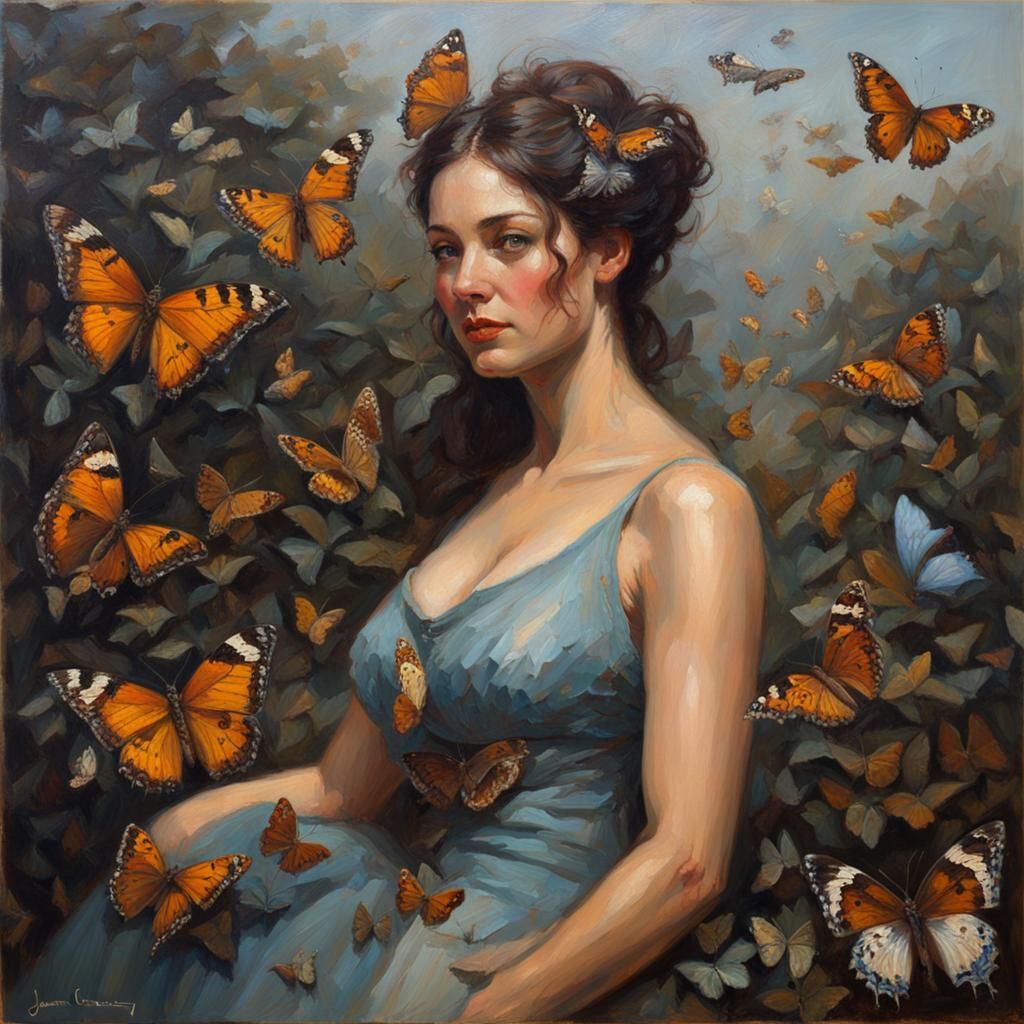 the butterflies