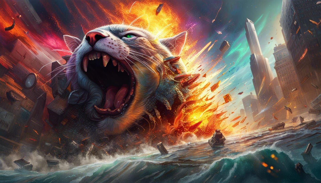 "Cataclysm" - AI Generated Artwork - NightCafe Creator