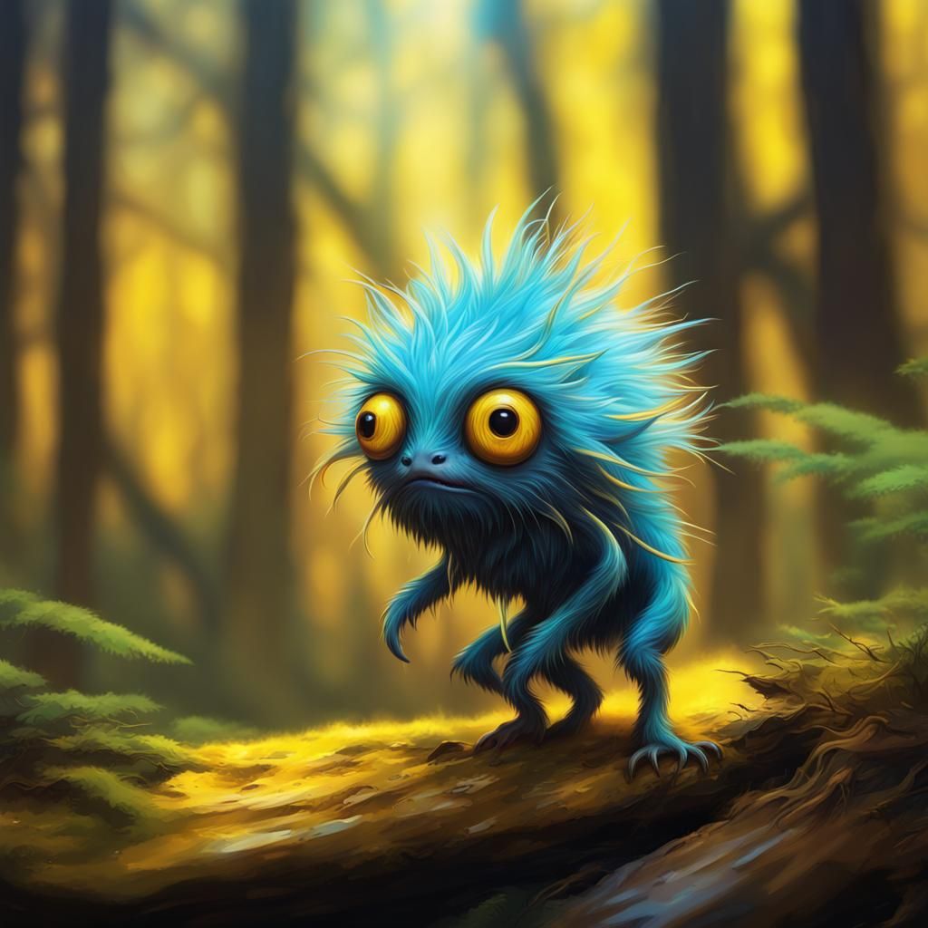 The elusive Frogrot found only in the Basfell Forest of the Land of Znarf  by @ZnarfCreations