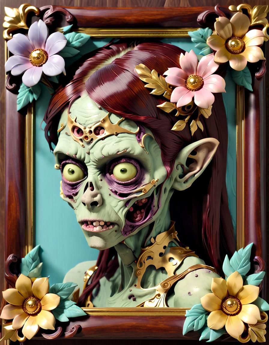 Dead Elf Portrait