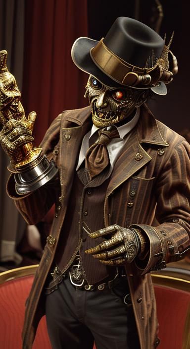 Steampunk Nightmare on Elm Street  by @VOPA