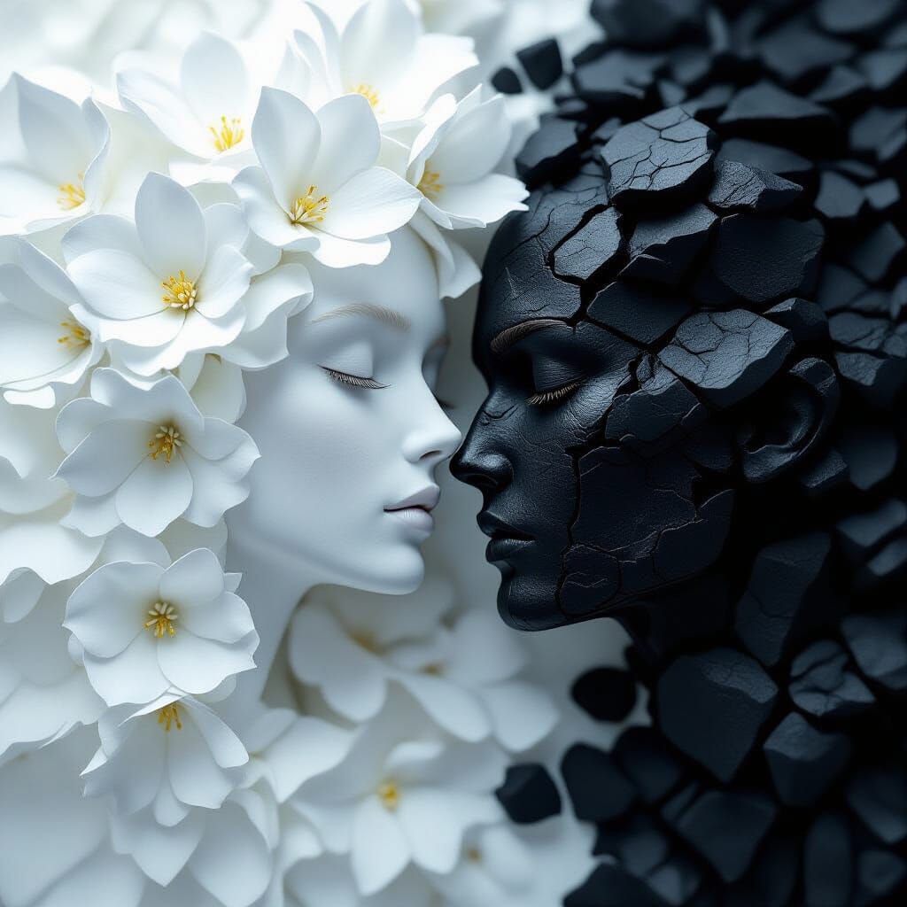 Les extremes se touchent  by @Crystalline