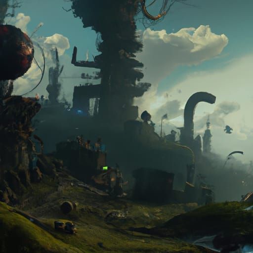 Post apocalyptic wonderland