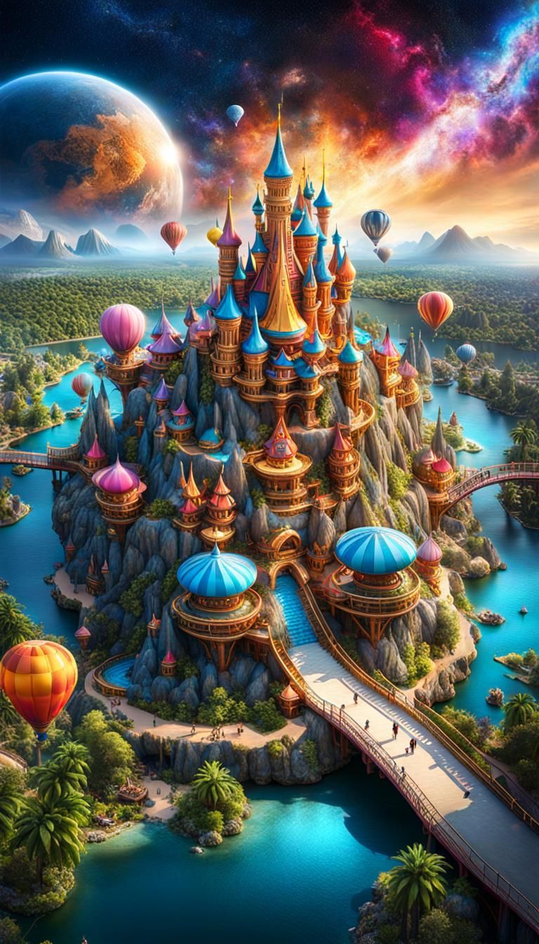Fantasy Island Theme Park 🏞️