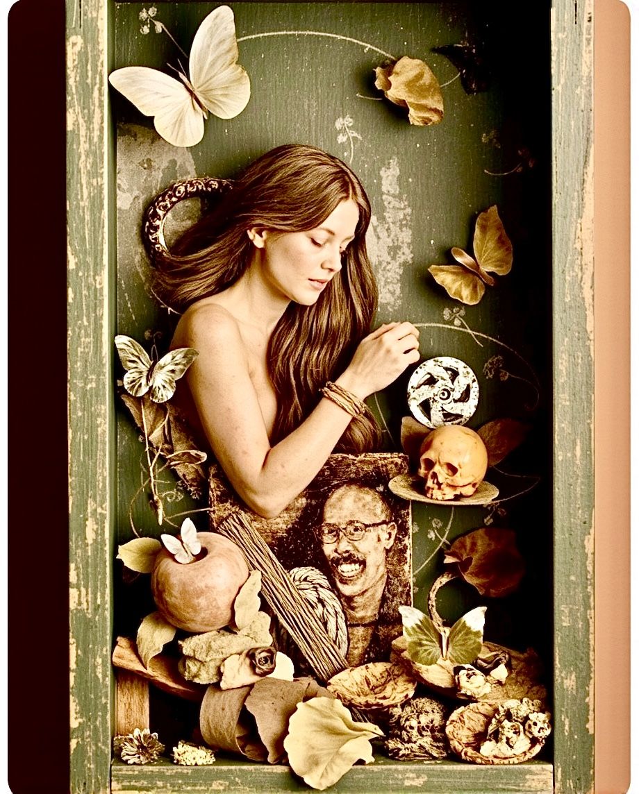 Five assemblage artworks 3