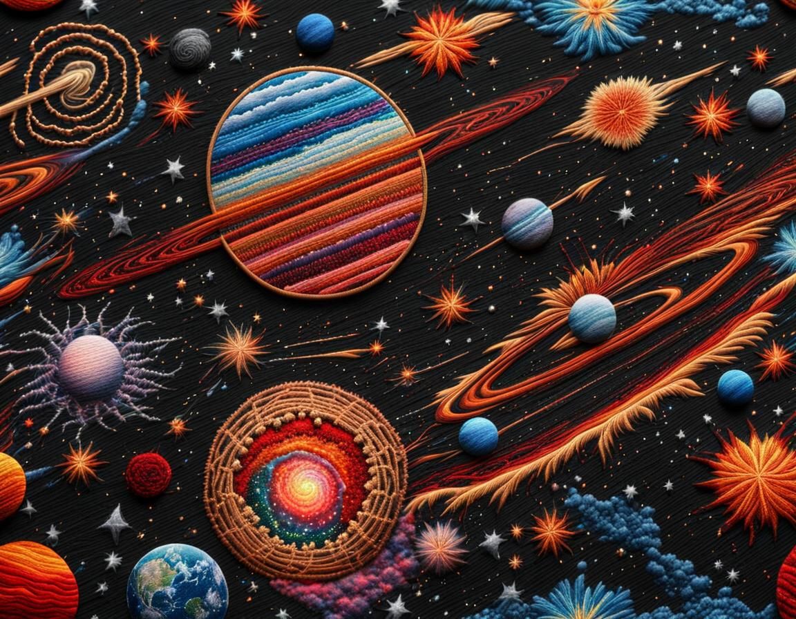 Outer space  by @DeeB