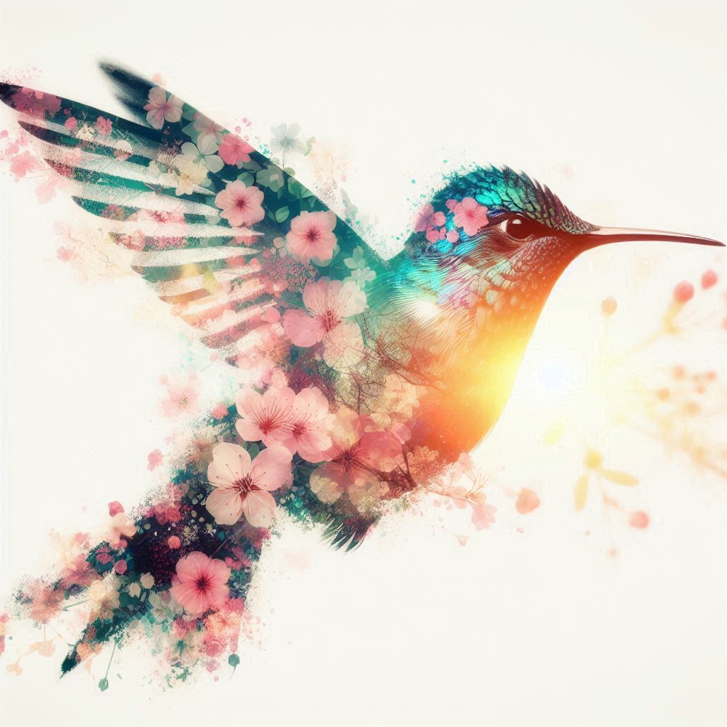 double exposure beautiful fantasy portrait landscape..