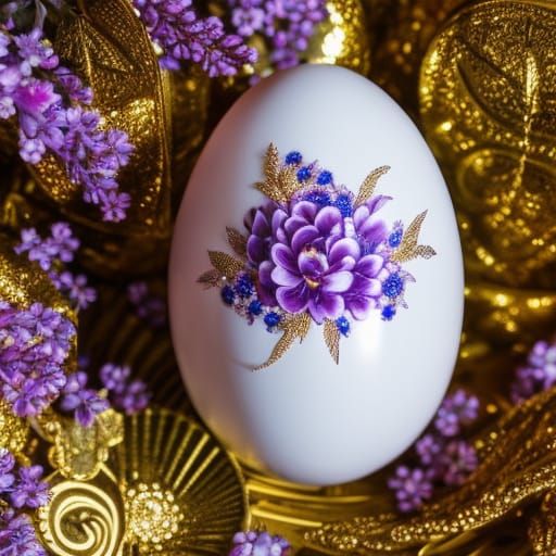 Decorated egg  by @Djohn Coper