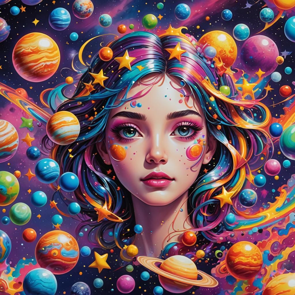 The Beauty of Space  by @Blacklakemermaid