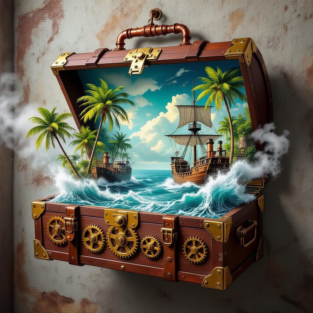 Treasure Chest  by @undefined