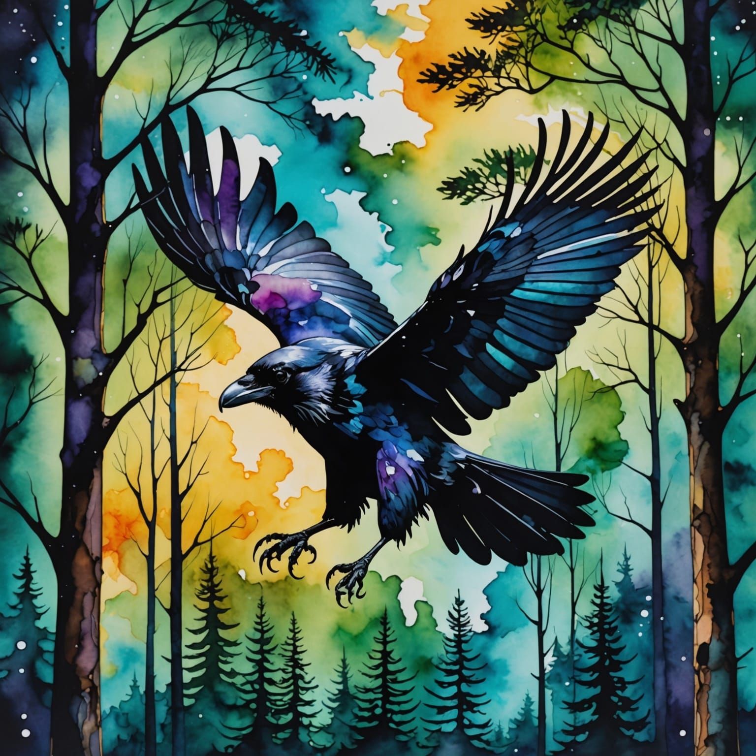 The stars call!   by @Brittany Mitchell