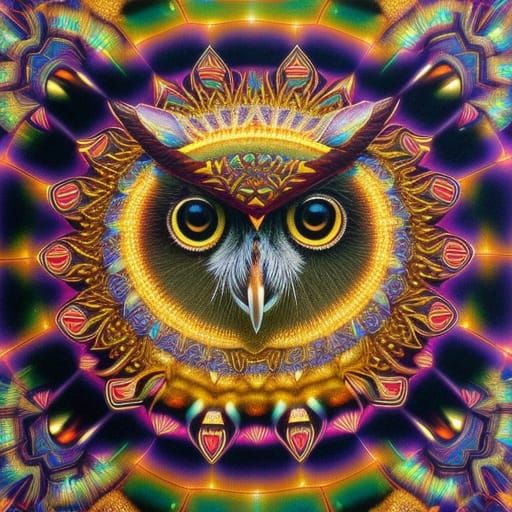 Cosmic Owl Series #55