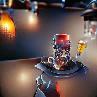 Cyborg bartender