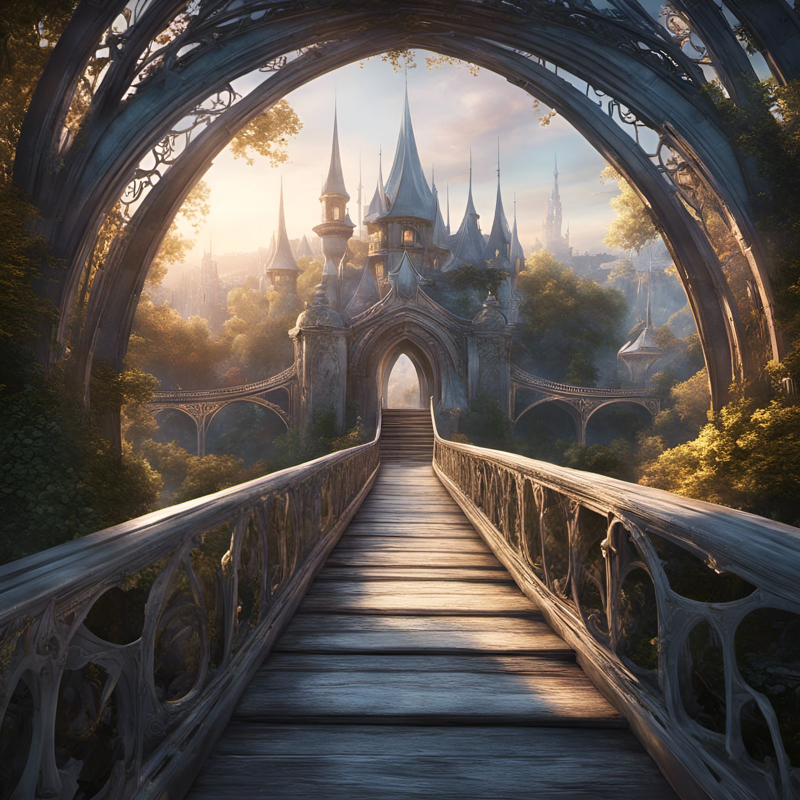 Bridge to a River City  by @Username_Already_Taken