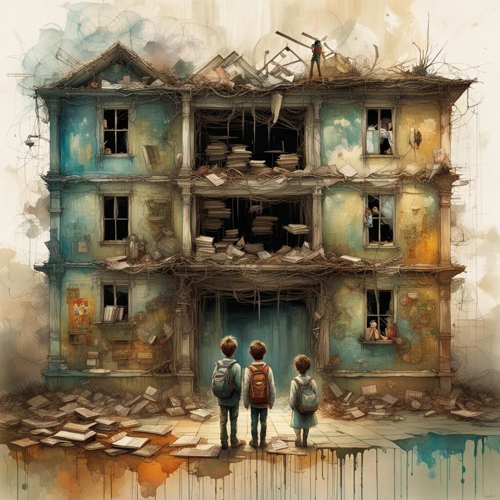 ...this was our School!  by @Nikko P