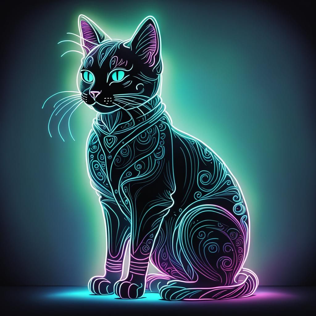 Neon Kitty