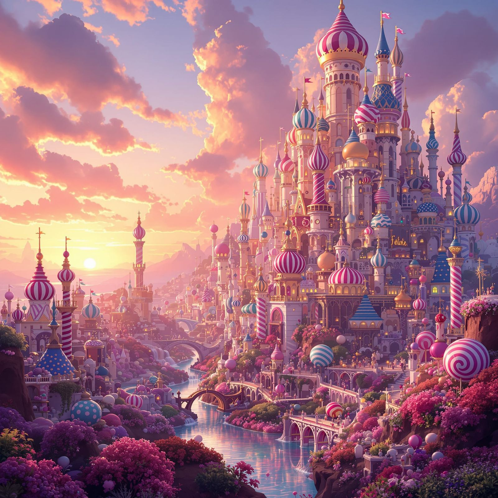 The Sugarglass Kingdom  by @Rohan