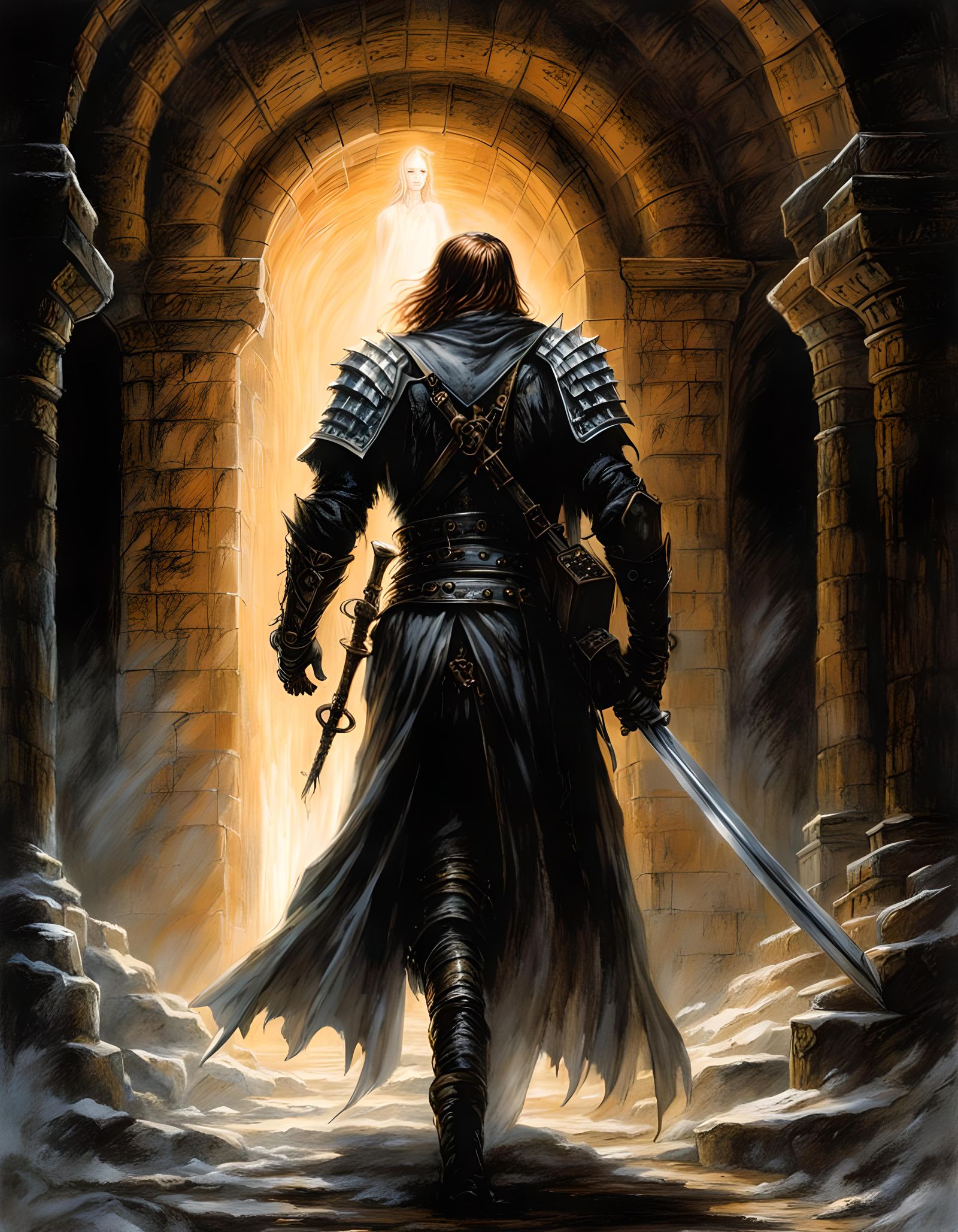 Going into the light.