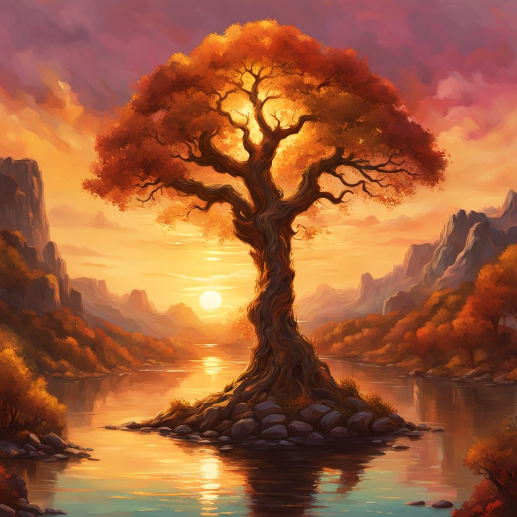 Tree of Autumn Life   by @Dave Man